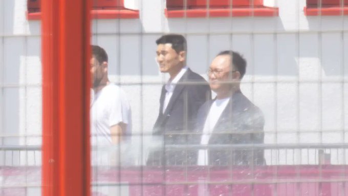 ▲ 뮌헨 훈련장에 도착한 김민재. ⓒ파브리지오 로마노 SNS