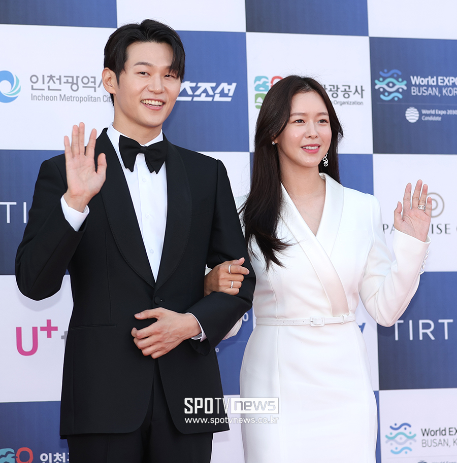 ▲ 이학주 경수진 ⓒ곽혜미 기자