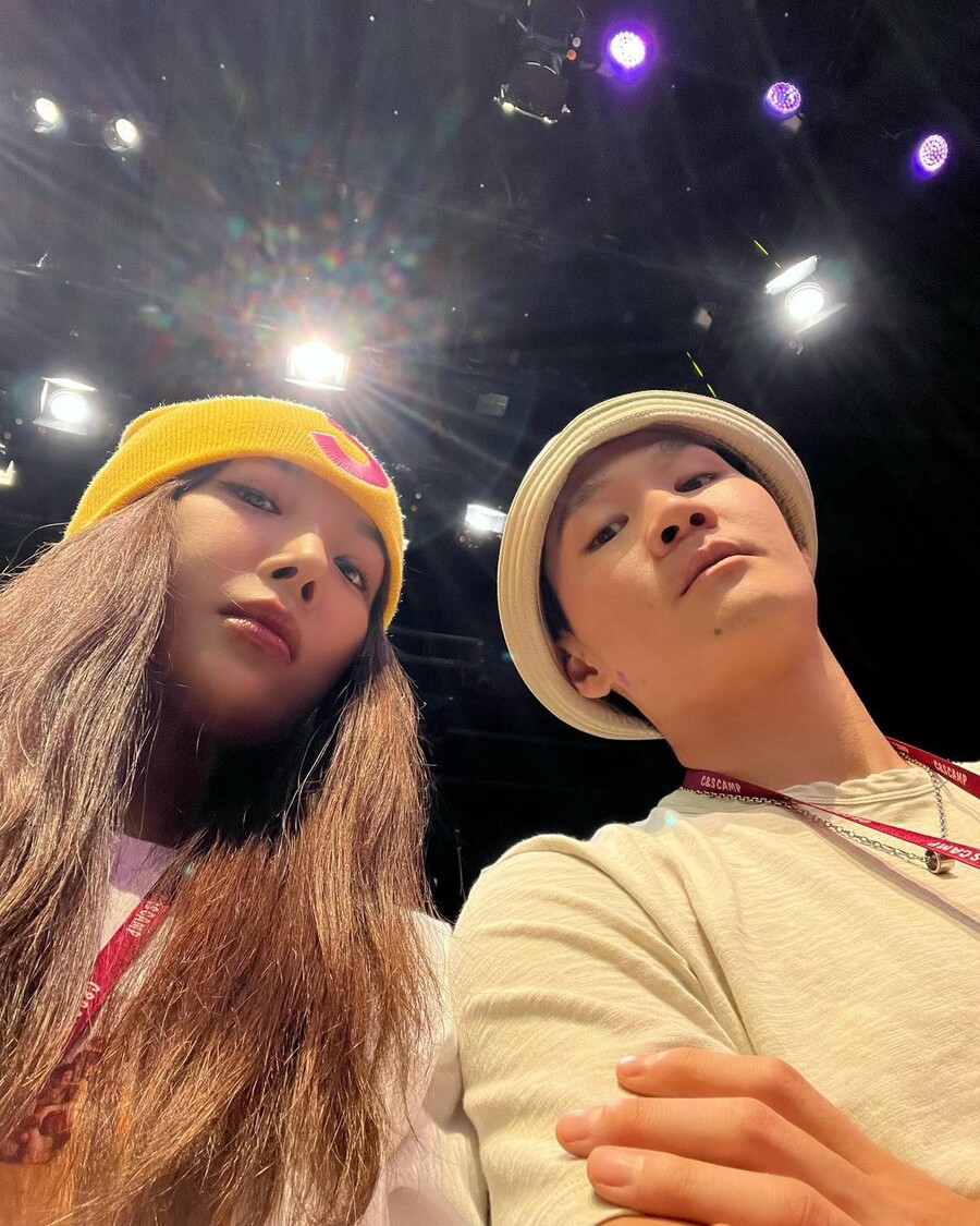 ▲ 유빈 권순우 커플. 출처|유빈 인스타그램