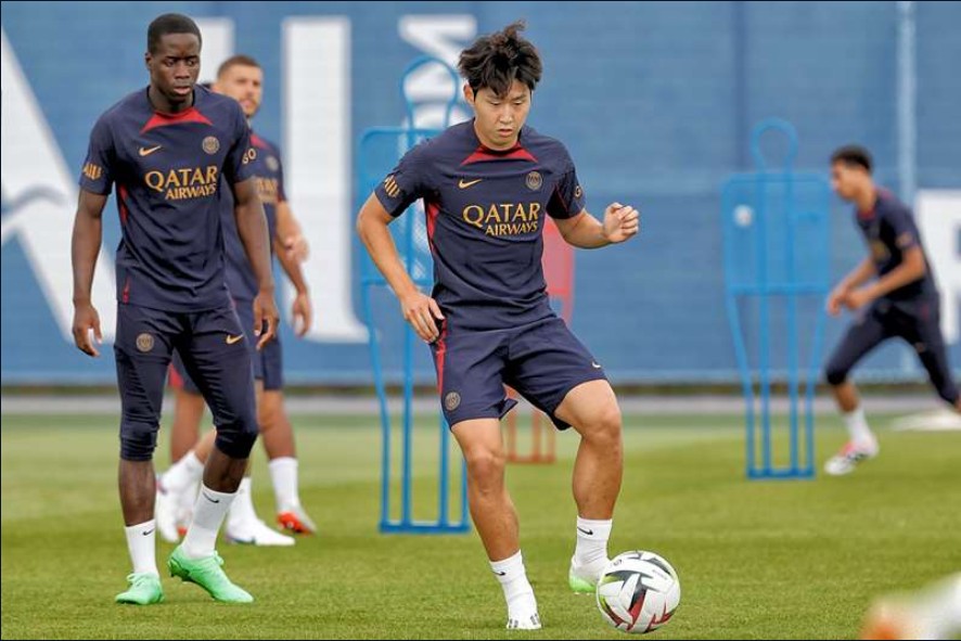▲ 이강인 ⓒPSG
