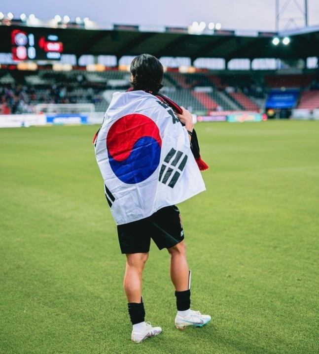 ▲ 조규성  ⓒ미트윌란