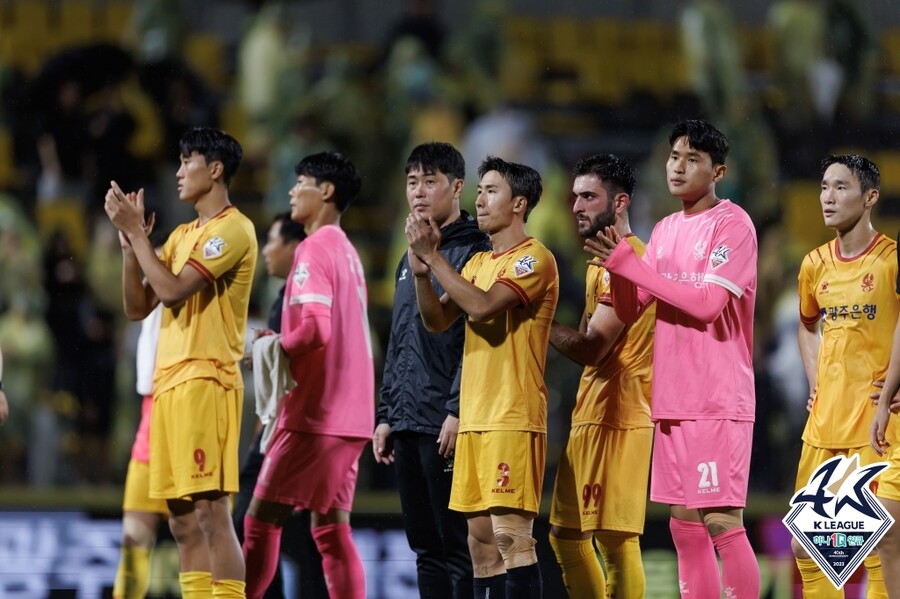 ▲ 수원FC를 꺾고 분위기 반전을 노리는 광주. ⓒ한국프로축구연맹
