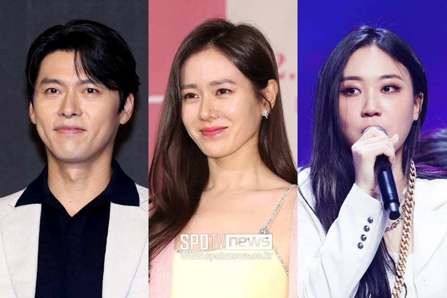 ▲ 현빈, 손예진, 이영지. ⓒ곽혜미 기자, ⓒ스포티비뉴스DB, Mnet