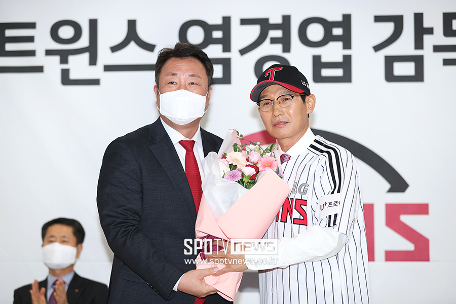 ▲ 차명석 단장 염경엽 감독 ⓒ곽혜미 기자