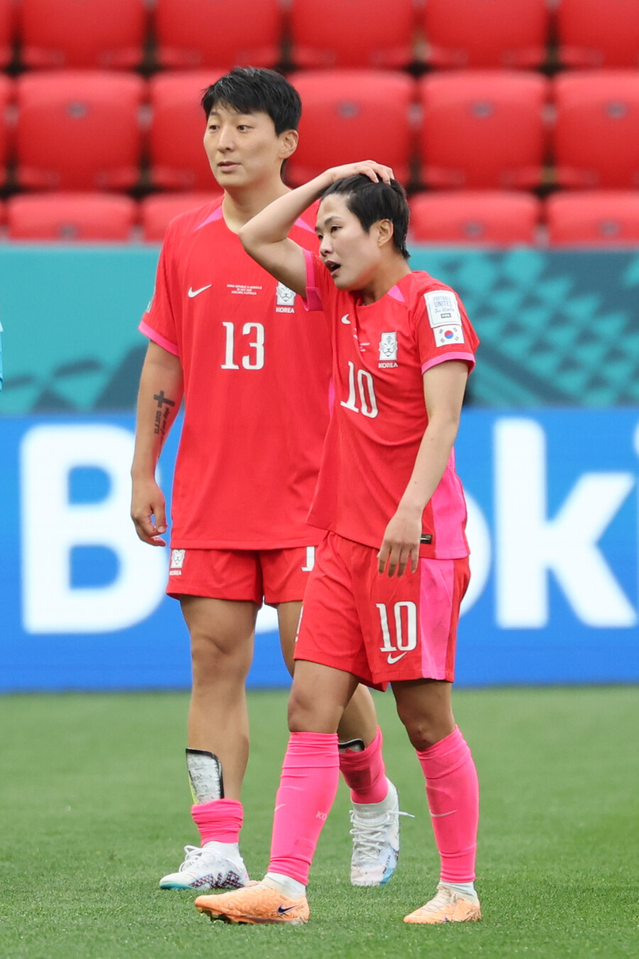 '벼랑 끝' 여자축구, 월드컵 조별 탈락 위기…모로코에 져 2연패 '16강 매우 희박'