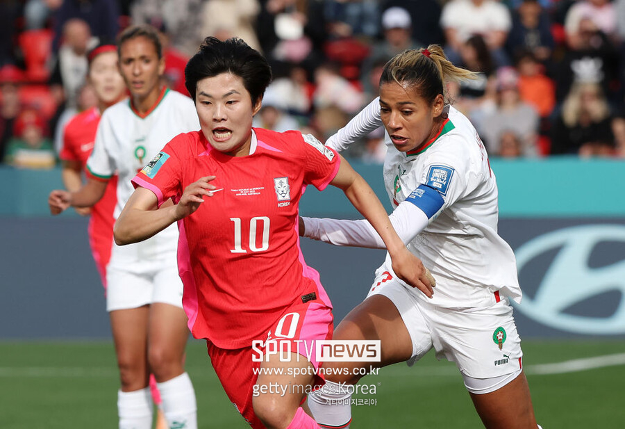 ▲ 여자월드컵 16강 진출에 도전하는 한국 여자축구 대표팀