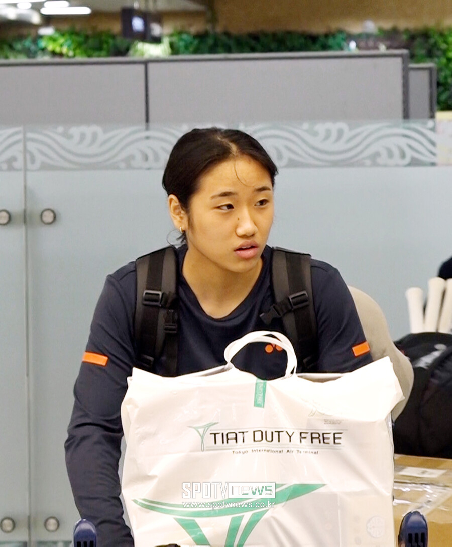 ▲ 2023 BWF 일본오픈을 마친 뒤 김포국제공항을 통해 귀국한 안세영 ⓒ이강유 영상 기자