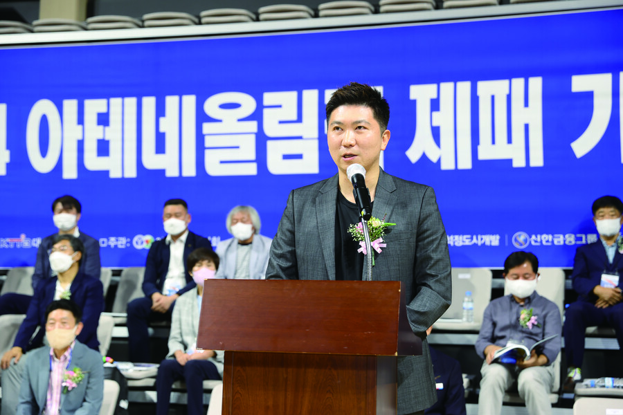 ▲ 유승민 대한탁구협회장 ⓒ대한탁구협회