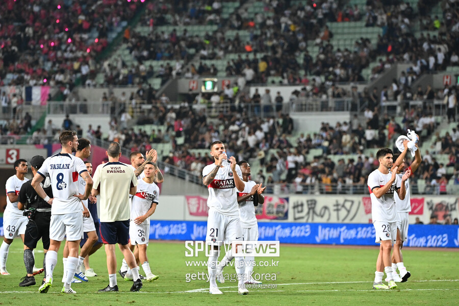 ▲ PSG 일본투어 1승도 못 챙겼다