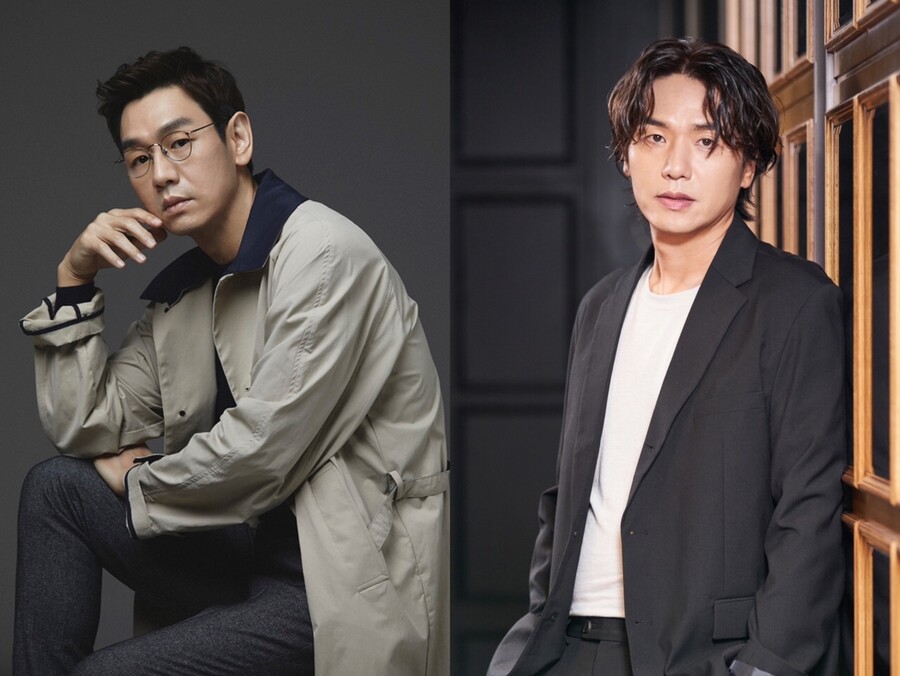 ▲ 김태우(왼쪽)와 김태훈. 제공| 제이와이드, 엘줄라이 엔터