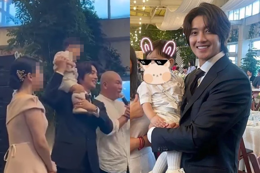 ▲ 김현중 아들 돌잔치. 출처| SNS