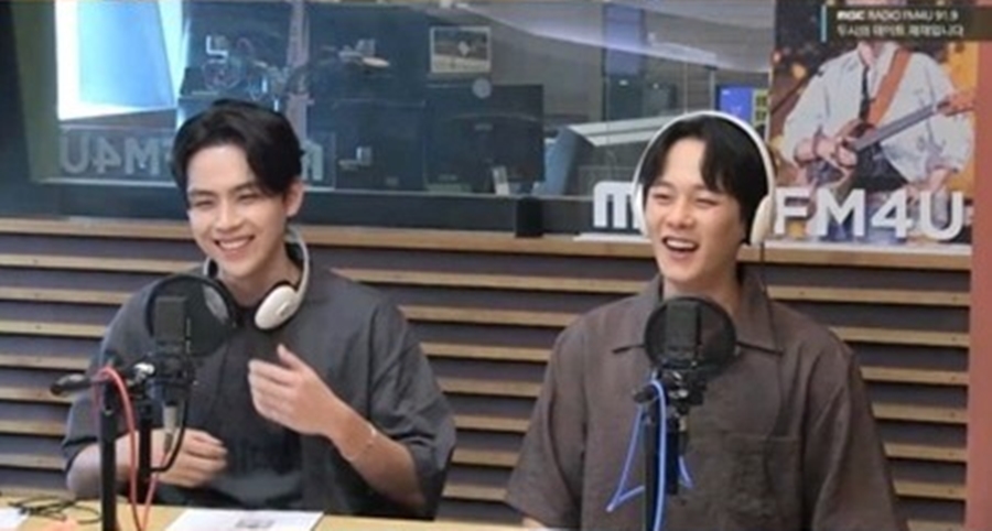 ▲ 김도훈(왼쪽), 이정하. 출처ㅣMBC 두시의 데이트 방송화면 캡처