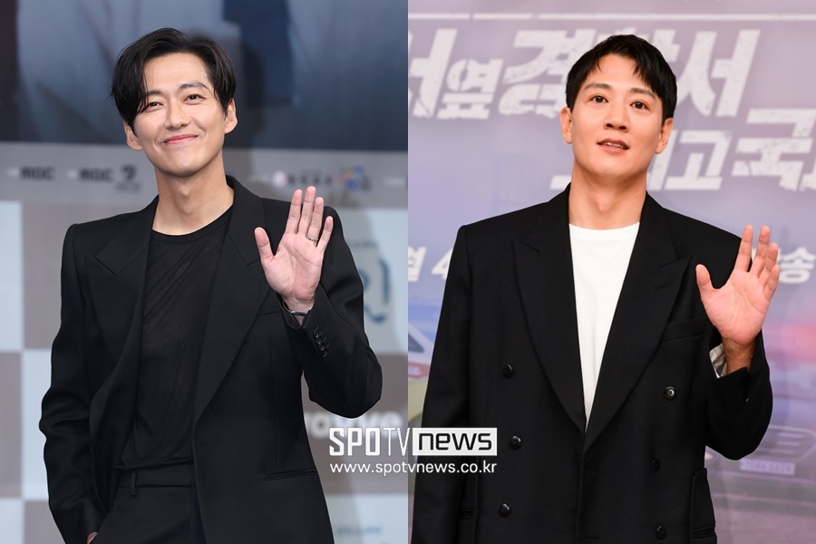 ▲ 남궁민(왼쪽), 김래원.  ⓒ곽혜미 기자, SBS 제공