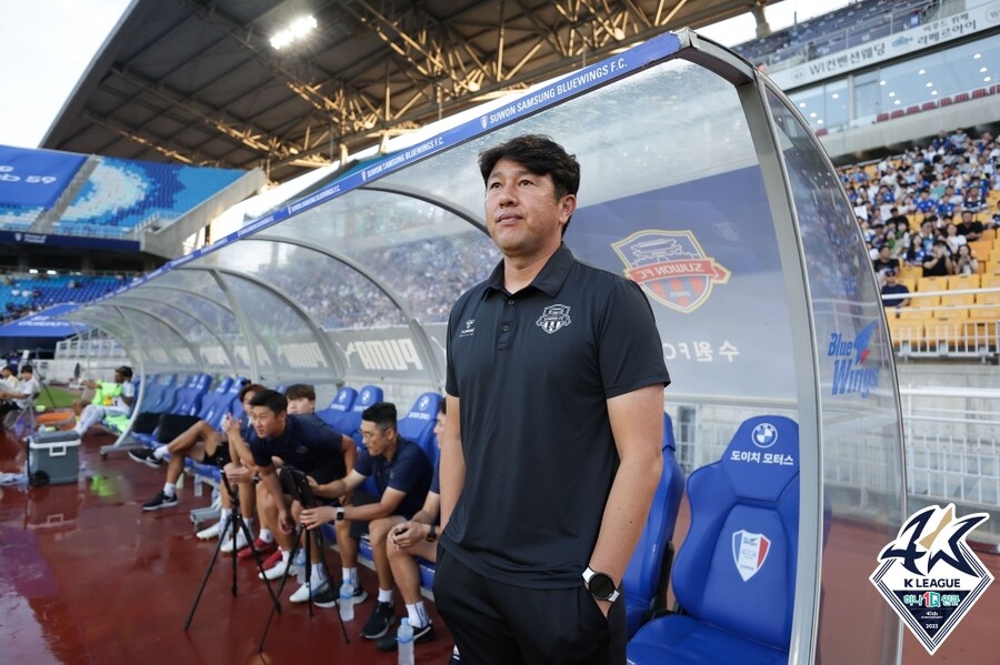 ▲ 김도균 수원FC 감독. ⓒ한국프로축구연맹
