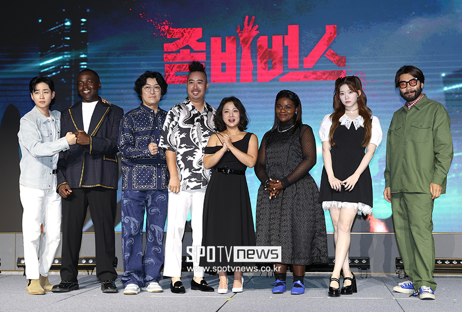 ▲ 딘딘 조나단 꽈추형 유희관 박나래 파트리샤 츠키 노홍철 ⓒ곽혜미 기자