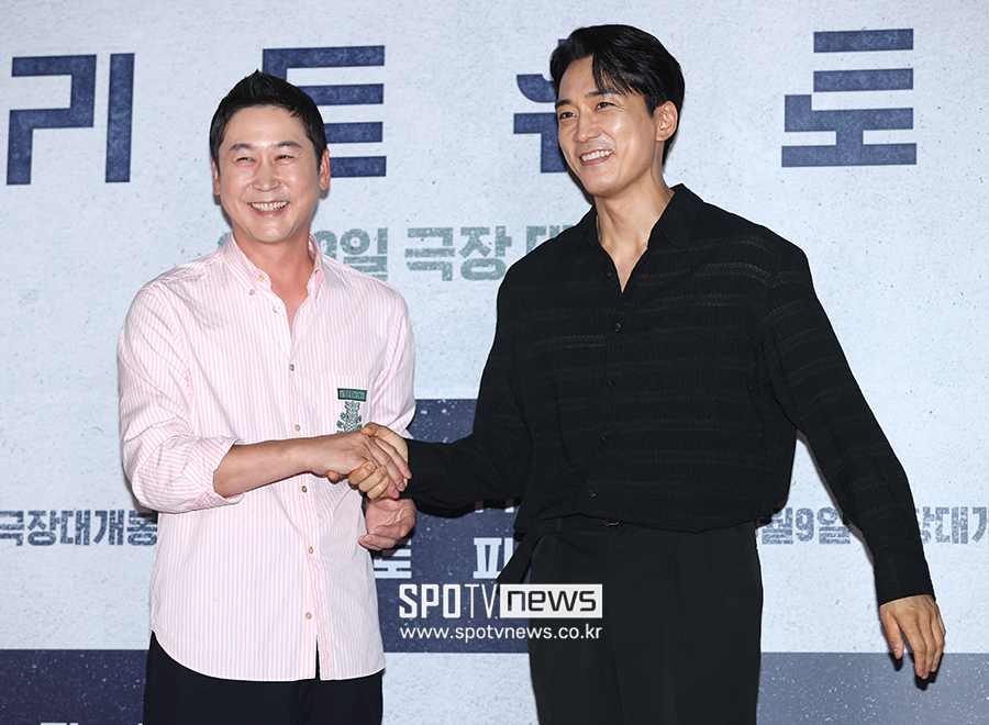 ▲ 신동엽 송승헌 ⓒ곽혜미 기자