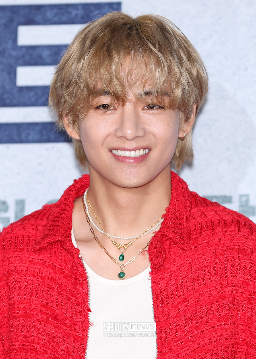 [포토S] 방탄소년단 뷔, 금발 '뷔주얼'