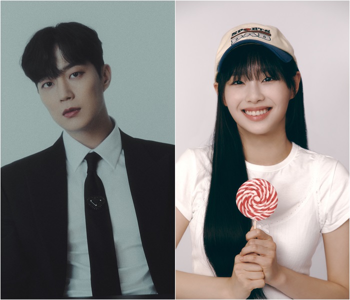 ▲ 윤두준(왼쪽) 츄. 제공|각 소속사