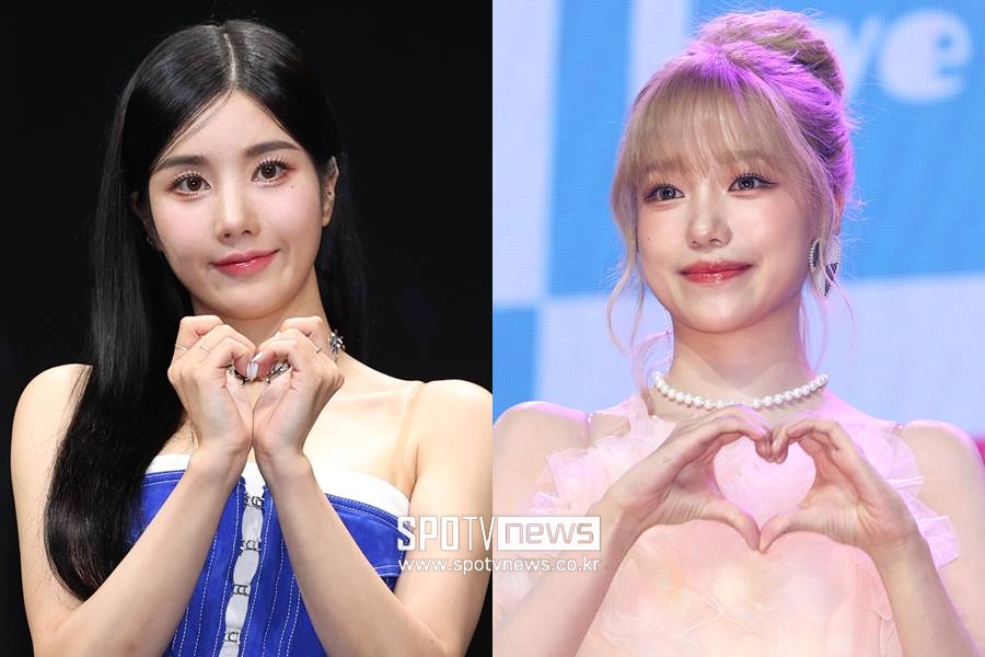 ▲ 권은비(왼쪽), 최예나. ⓒ곽혜미 기자