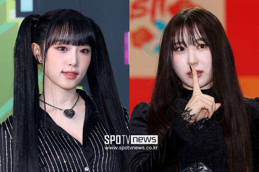 ▲ 최예나(왼쪽), 이채연. ⓒ곽혜미 기자