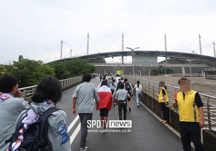 ▲ '잼버리 K팝 콘서트' 현장. ⓒ한국온라인사진기자협회 공동취재단