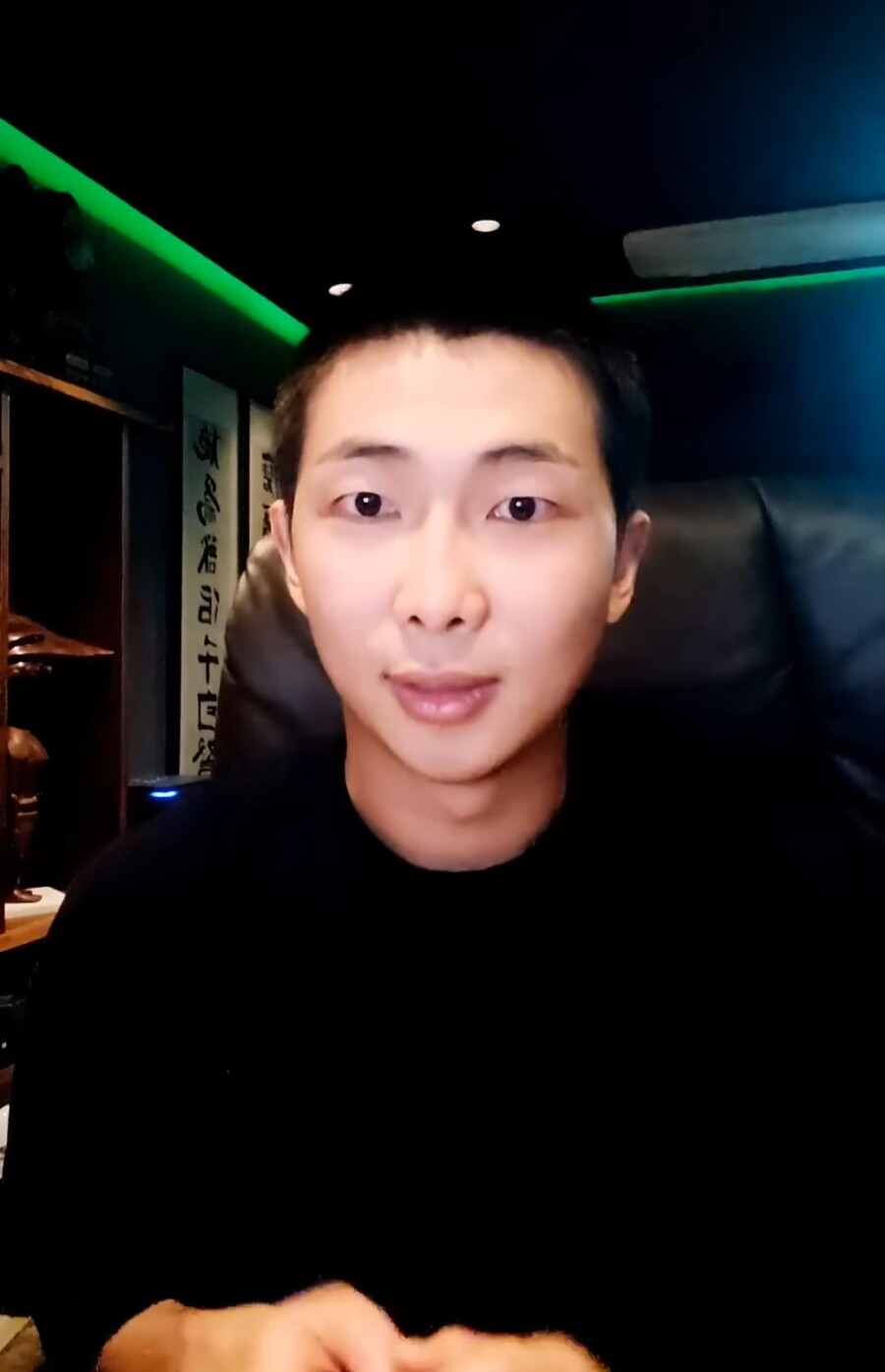 방탄소년단 RM, 입대 예고 "빡빡이 미안, 곧 술 못마실 시기 와"