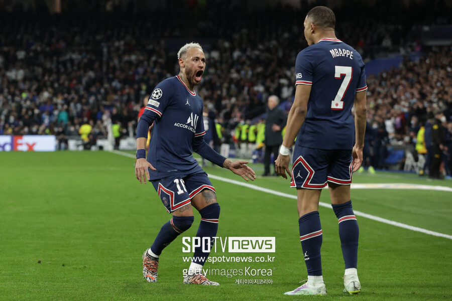 ▲ 음바페와 네이마르.