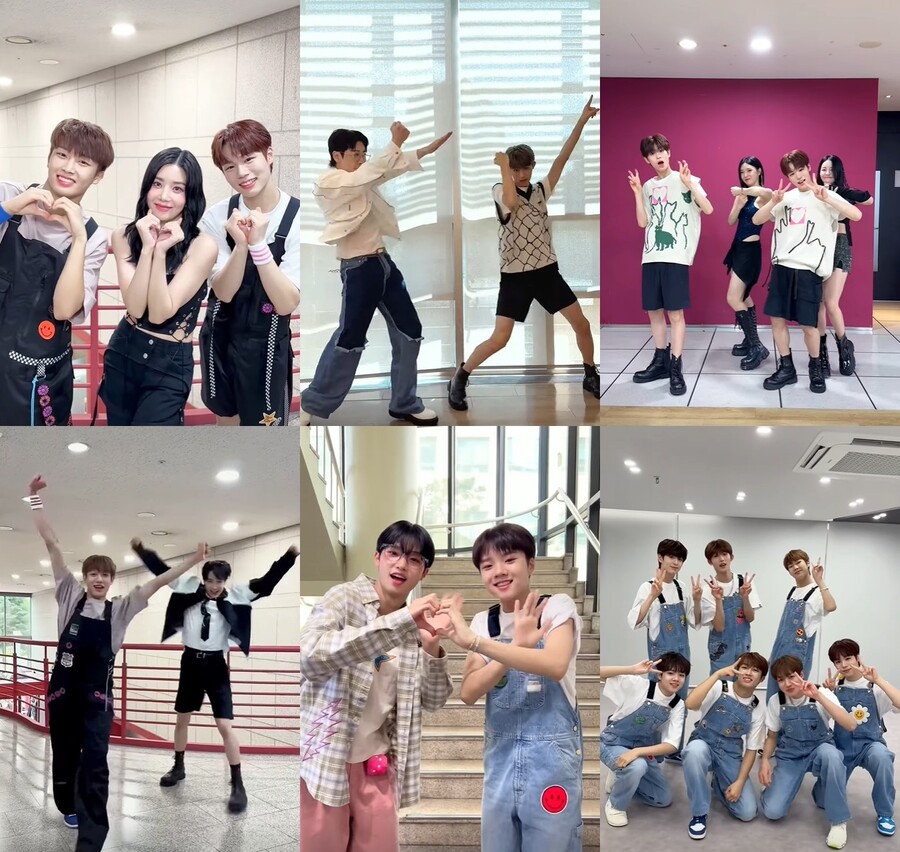 ▲ 더윈드 '위 고' 챌린지. 제공| 위드어스엔터테인먼트