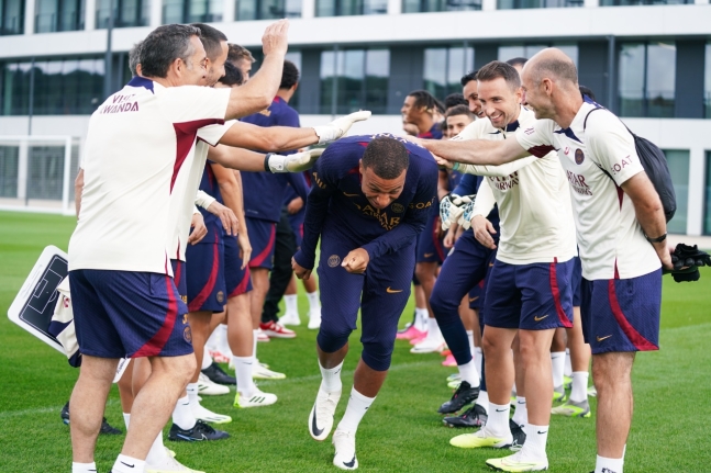 ▲ 음바페 PSG 1군 복귀