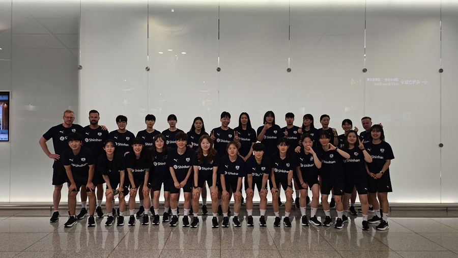 ▲ 한국 여자핸드볼 대표팀 ⓒ 대한핸드볼협회