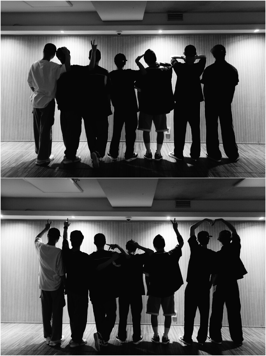 ▲ 이븐 단체 실루엣 이미지. 제공| 젤리피쉬엔터테인먼트