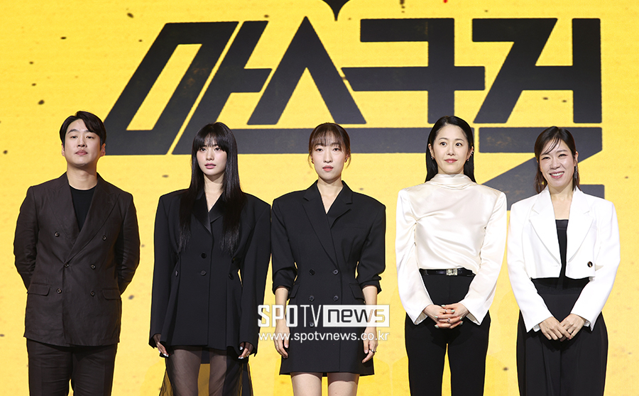 "와 미쳤다"…'마스크걸' 고현정X나나X이한별, 3인1역 '강렬한 파격'[종합]