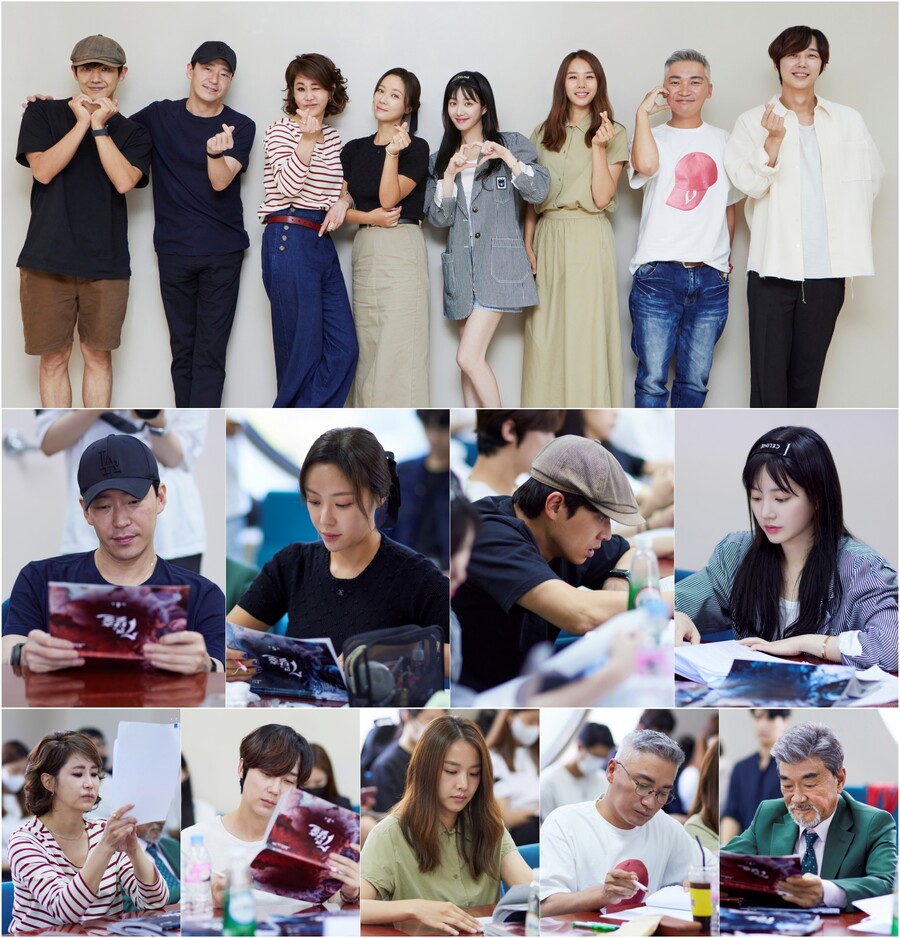 김순옥 신작 '7인의 탈출', 대본리딩부터 신들린 연기 파티…"차원 다른 K-복수극"