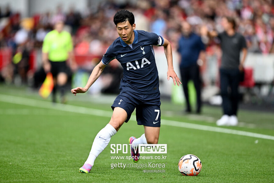 ▲ 2년 만에 EPL 득점 수위를 노리는 손흥민.
