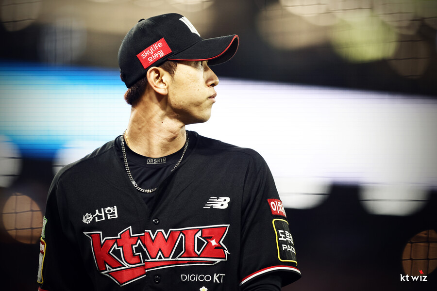 ▲ 김민수 ⓒkt 위즈