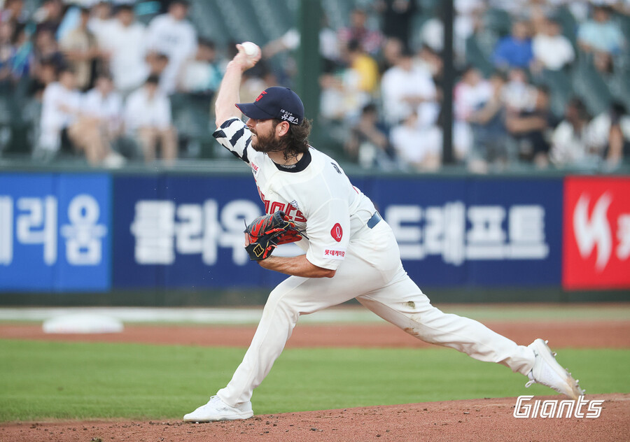 ▲ 윌커슨은 파이어볼러는 아니지만 KBO에서 통할 만한 여러 요소들을 갖추고 있다 ⓒ롯데자이언츠