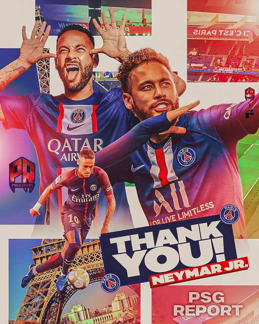 ▲ 네이마르 PSG 작별