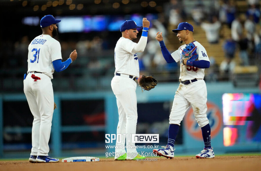 ▲ 다저스는 11연승에 성공했다.