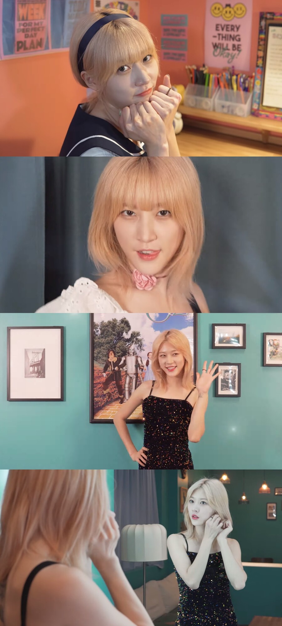 ▲ 김새론. 출처| '비터스위트' 뮤직비디오 캡처