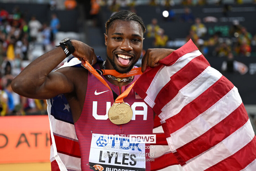 '포스트 볼트' 라일스, 세계선수권 100m 9초83으로 우승
