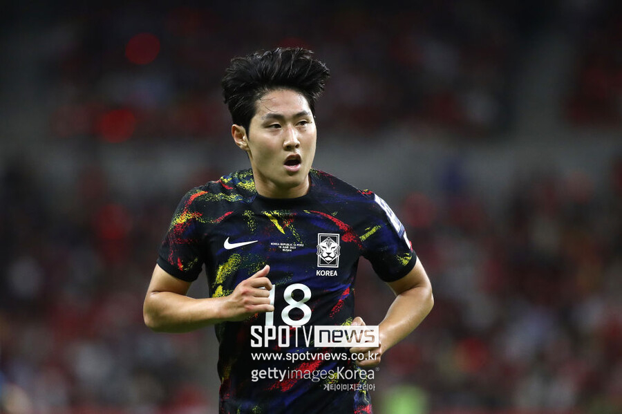 ▲ 대한민국의 이강인