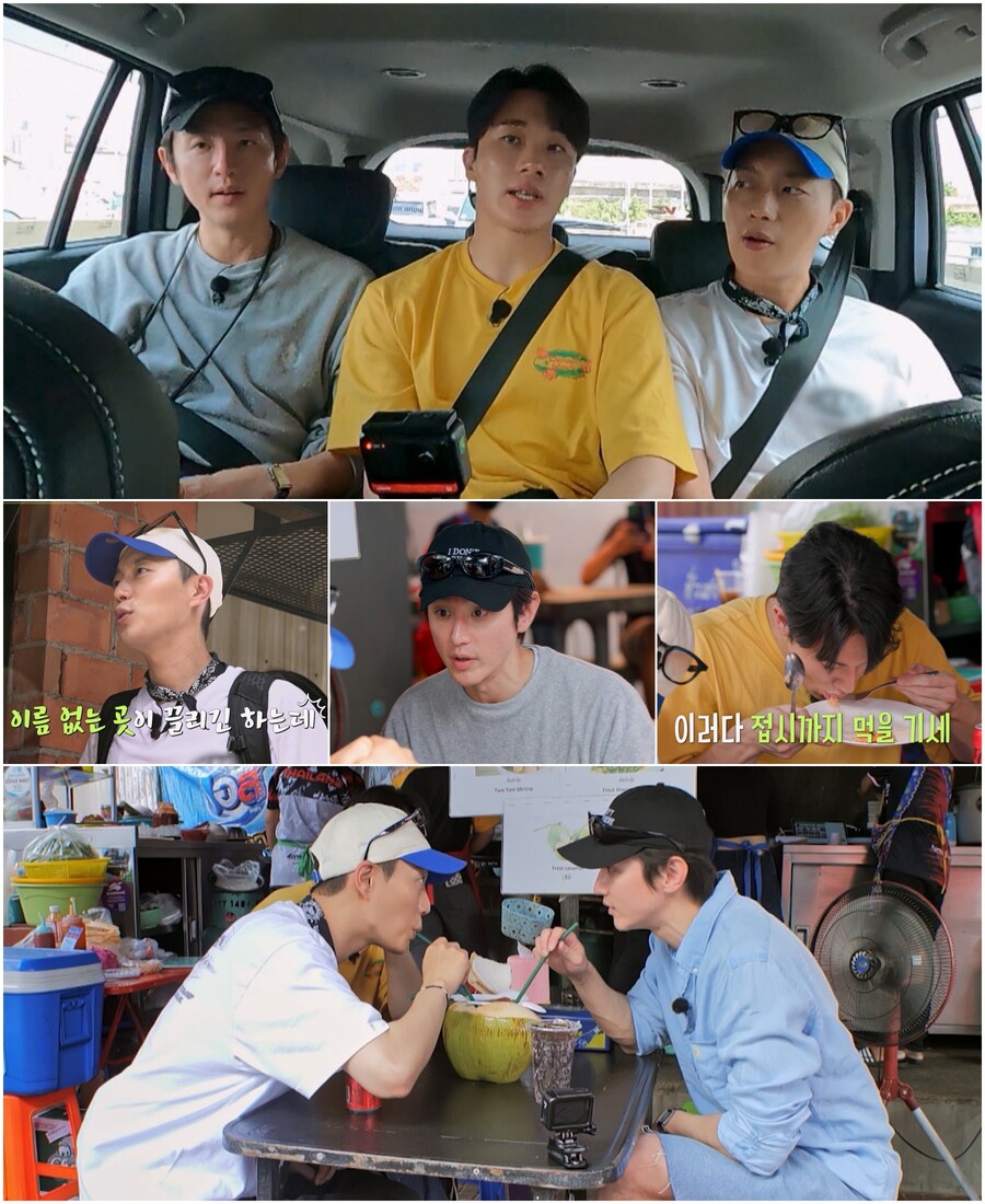 '먹잘알' 권율-윤두준-이서준 "이건 요리" 팟타이 설거지 먹방 신공('뚜벅이 맛총사')