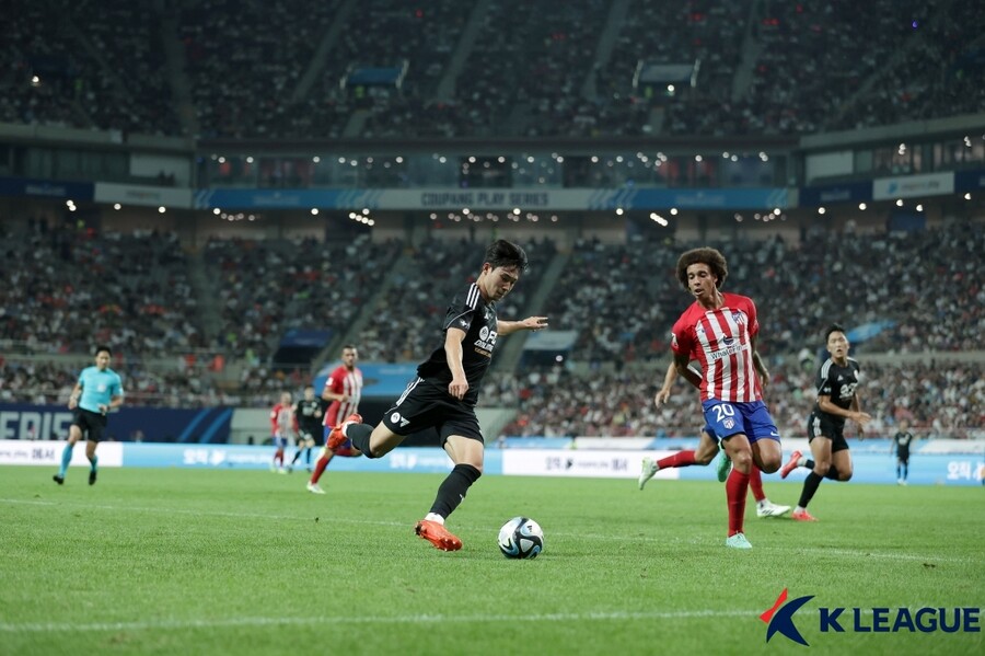 ▲ 대전 하나시티즌 배준호. ⓒ한국프로축구연맹
