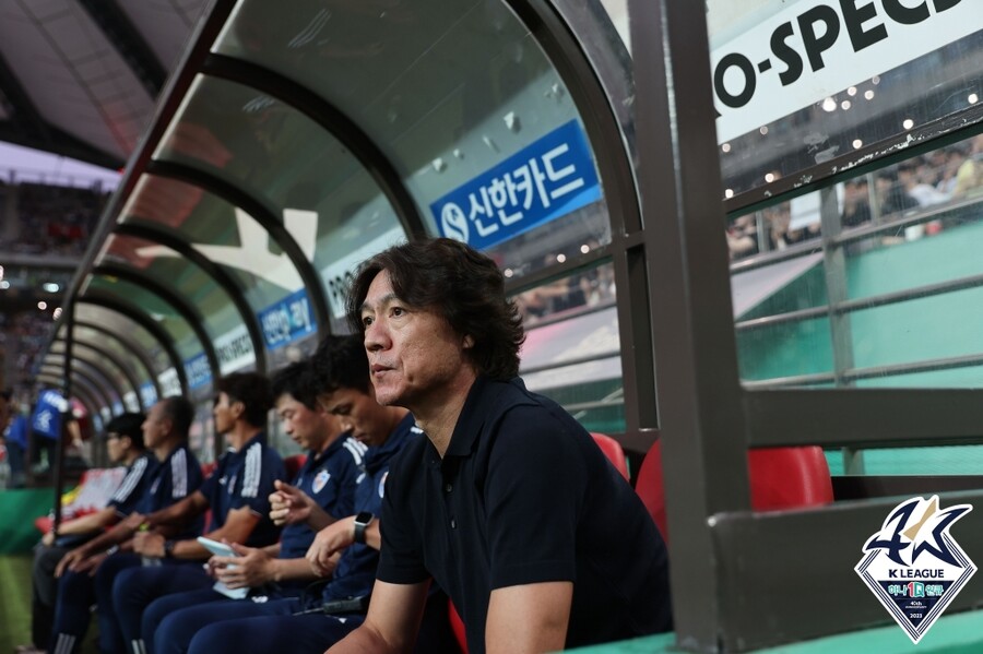 ▲ 홍명보 울산 현대 감독. ⓒ한국프로축구연맹