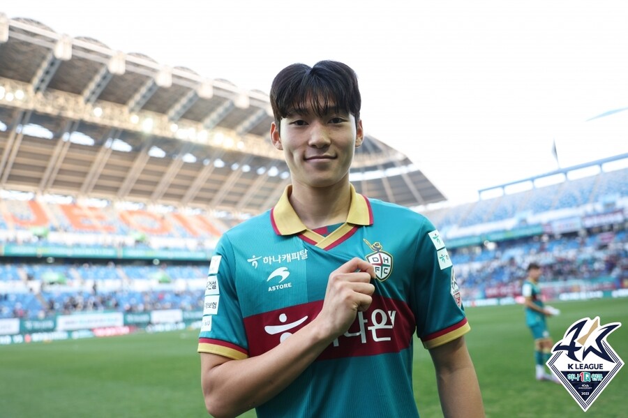 ▲ 배준호가 잉글랜드 챔피언십 스토크 시티 이적을 앞두고 있다  ⓒ 한국프로축구연맹