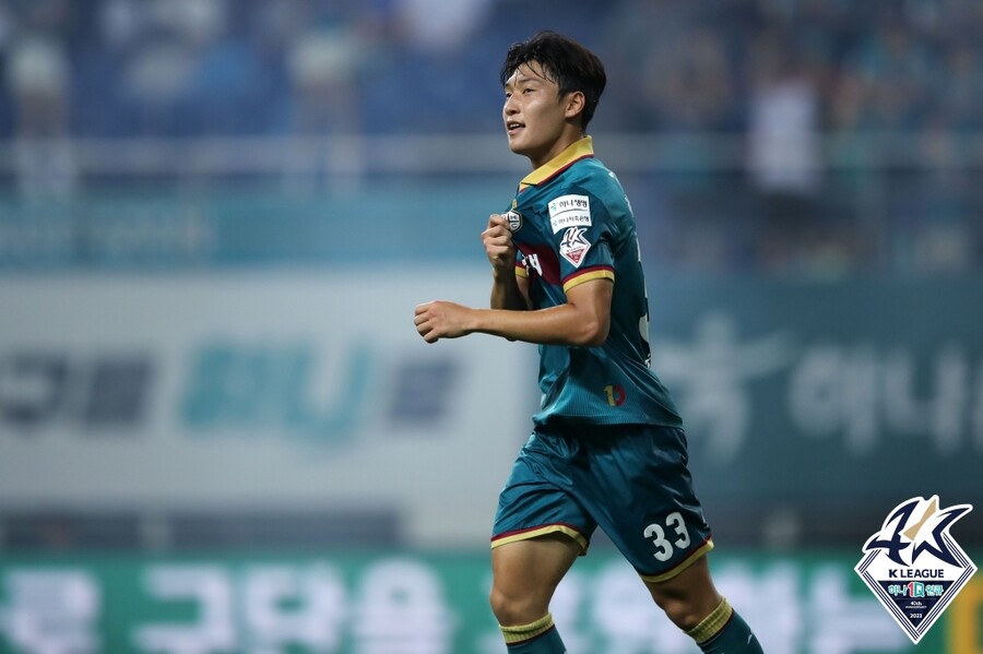 ▲ 배준호가 잉글랜드 챔피언십 스토크시티 이적을 앞두고 있다 ⓒ 한국프로축구연맹