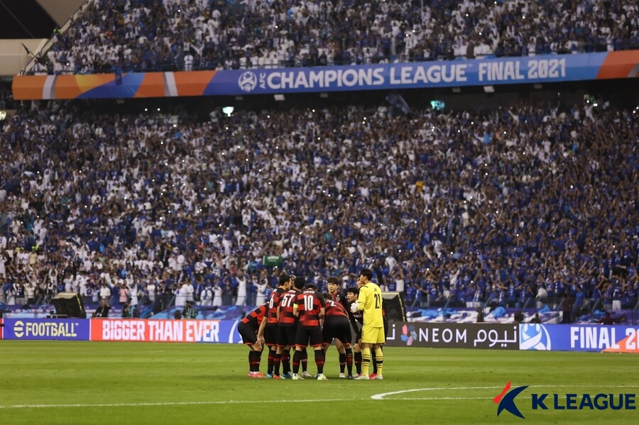 ▲ 포항 스틸러스는 2021년 알 힐랄에 밀려 준우승을 차지했다. ⓒ한국프로축구연맹