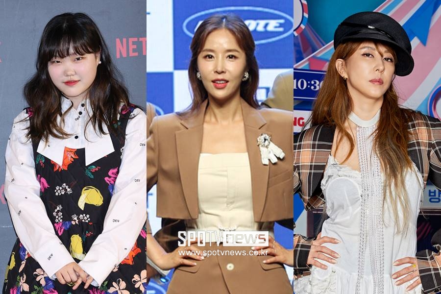 ▲ 이수현, 신지, 김완선(왼쪽부터). ⓒ곽혜미 기자, 제이지스타, tvN