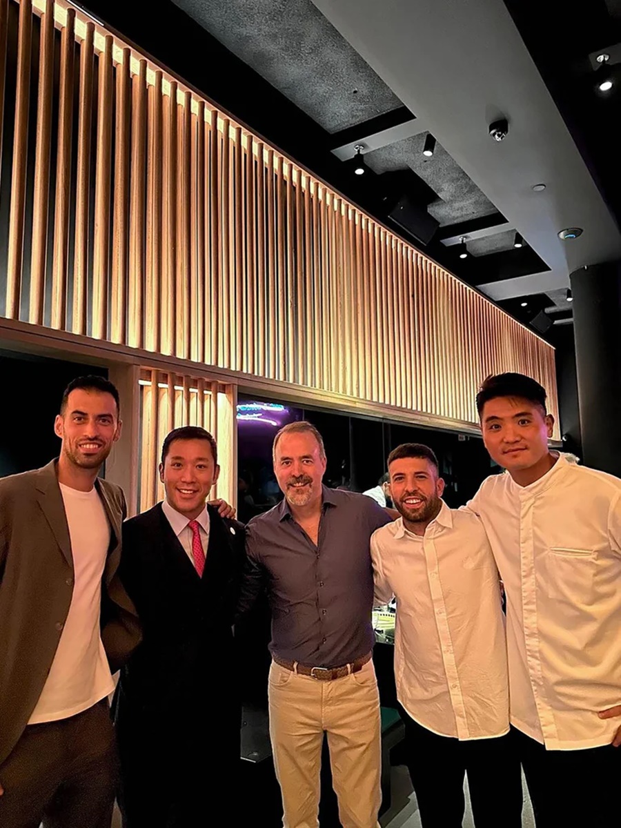 ▲ 메시와 인터 마이애미가 한식과 함께 리그스컵 축하 파티를 즐겼다 ⓒ 코테 마이애미 SNS