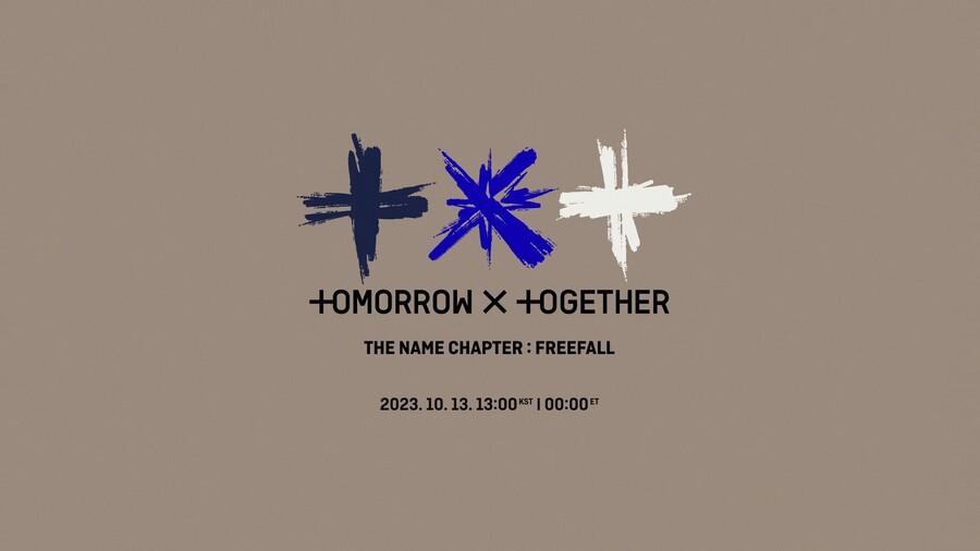 ▲ 투모로우바이투게더 '이름의 장: 프리폴' 로고 모션. 제공| 빅히트뮤직